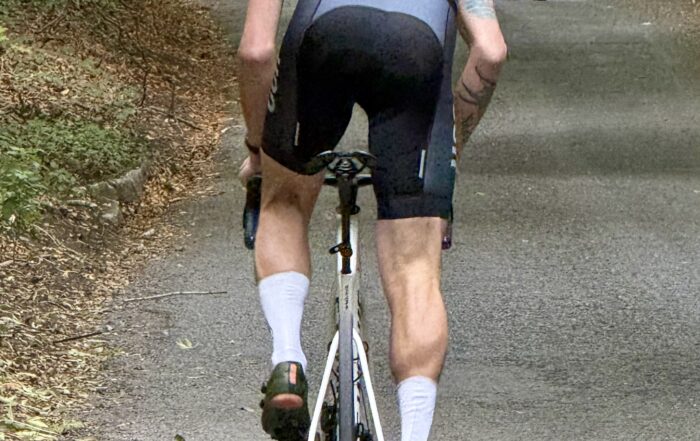 Alfie Currey on Brockham Hill