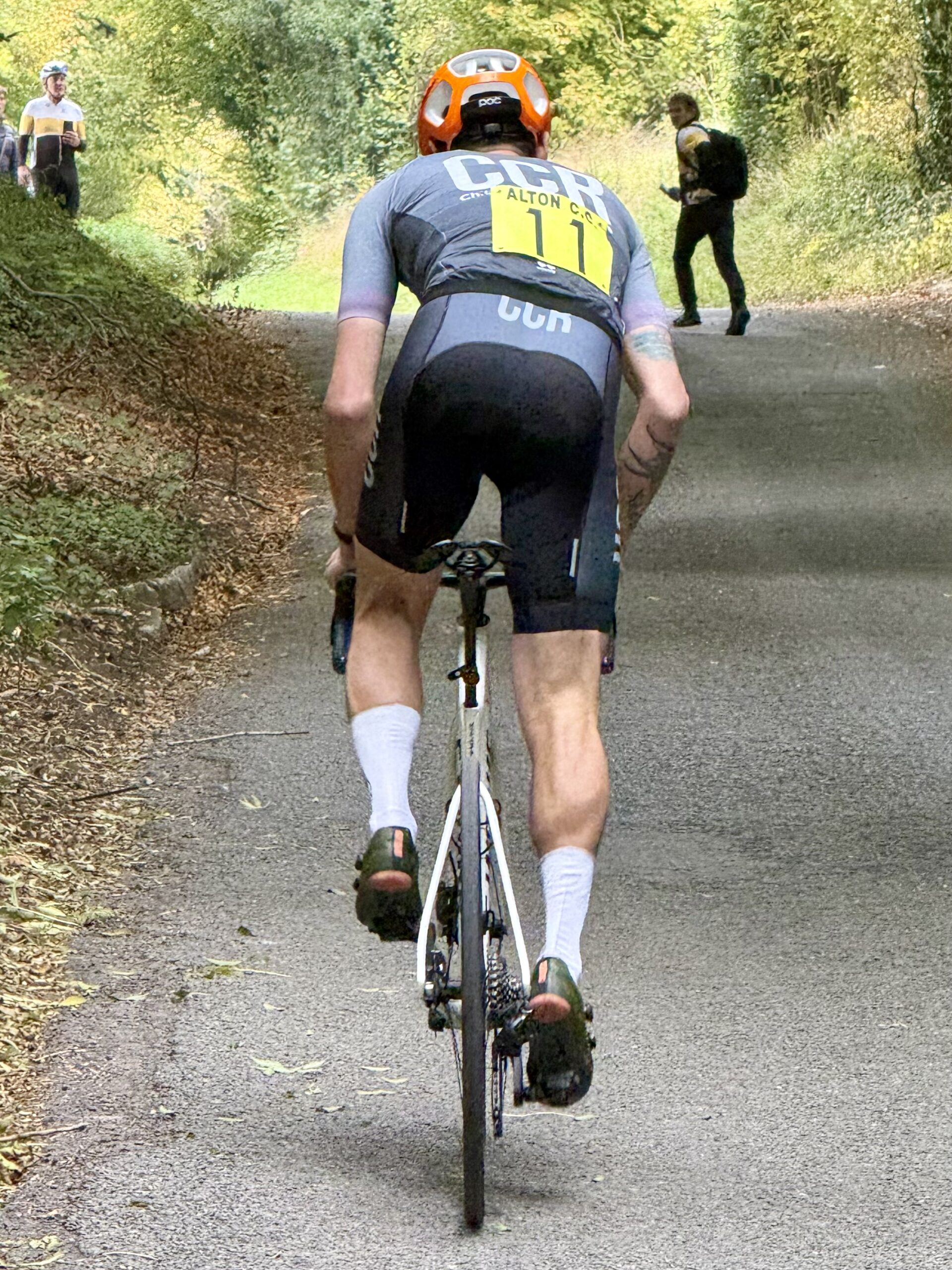 Alfie Currey on Brockham Hill